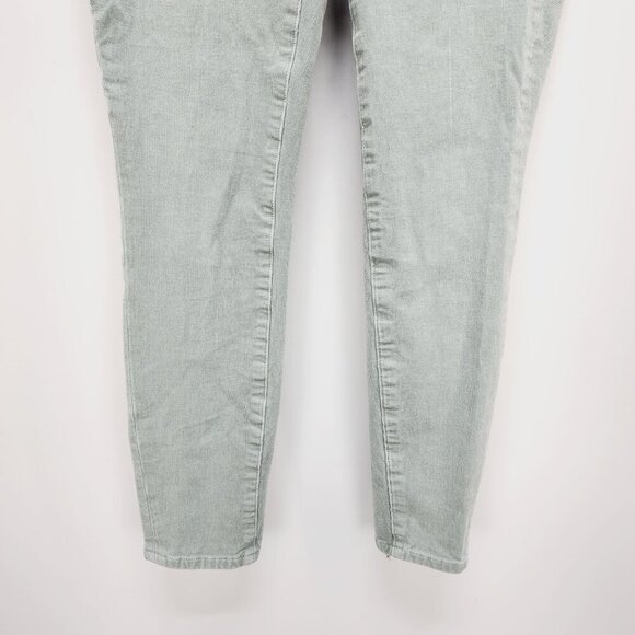 Pilcro Anthropologie corduroy Pants High-Rise Skinny Green Size 28 - Picture 6 of 11